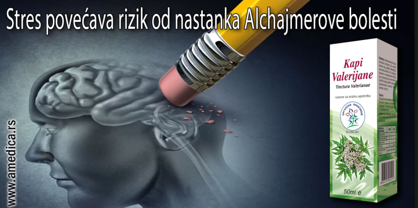 Stres povećava rizik od nastanka Alchajmerove bolesti
