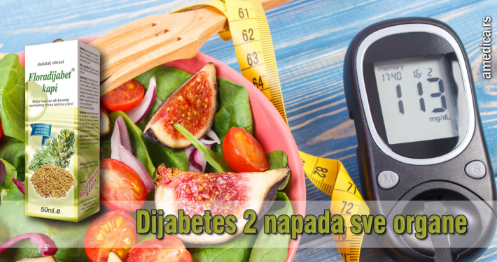 Dijabetes 2 napada sve organe 